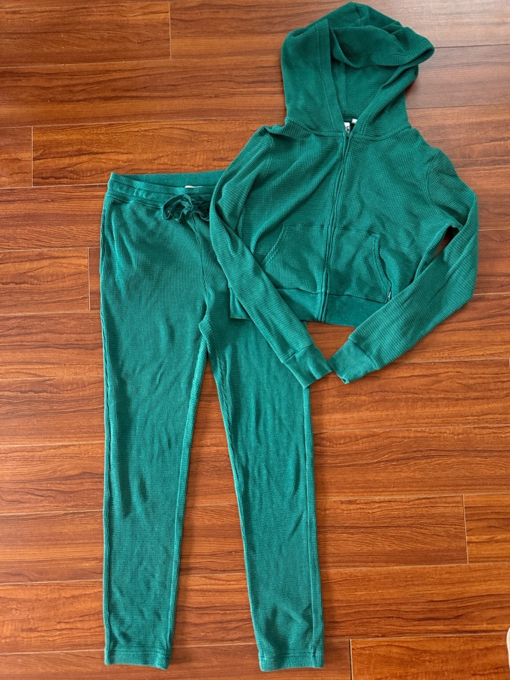 TNA pants & cropped sweater size small